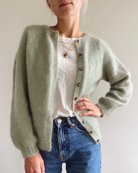 Hovedbilde PetiteKnit Novice Cardigan - Mohair Edition