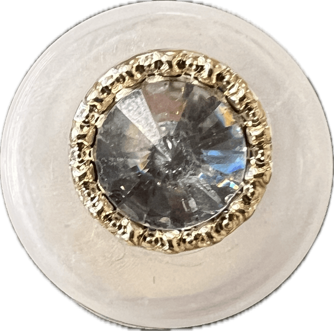 Hovedbilde Blingknapp med farget sten