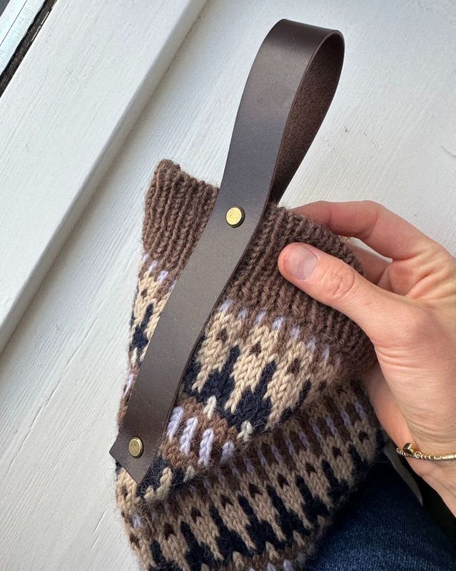 Lærstropp til julestrømpe -Petite Knit