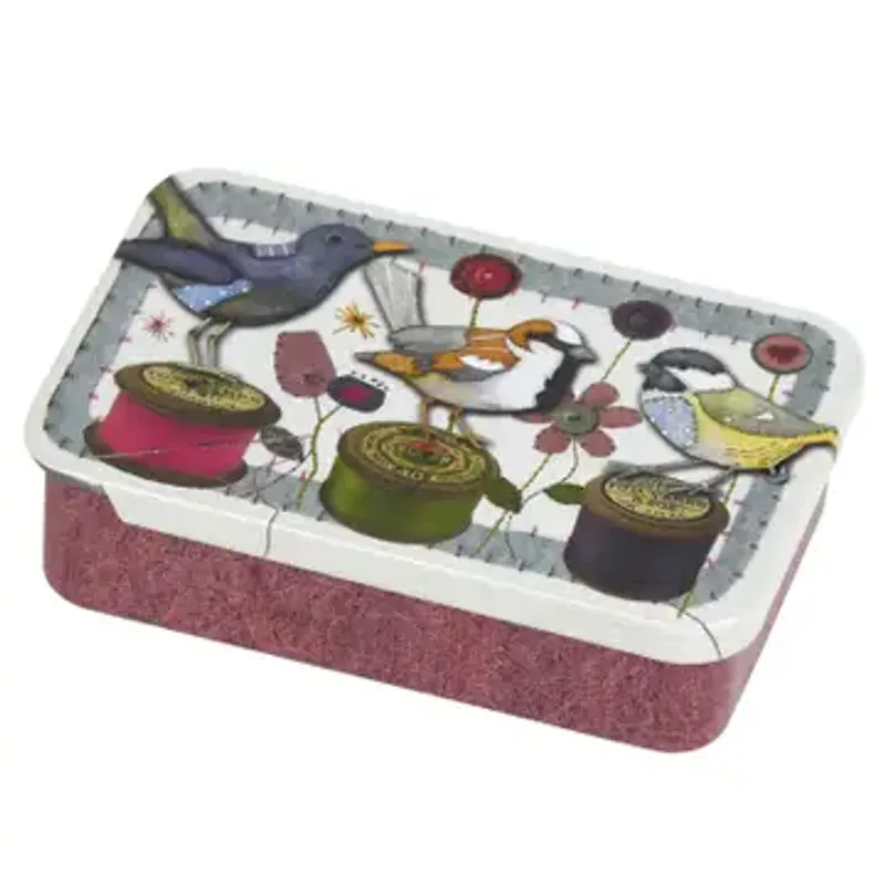 Emma Ball Liten tinnboks - Bobbin Stitched Birdies