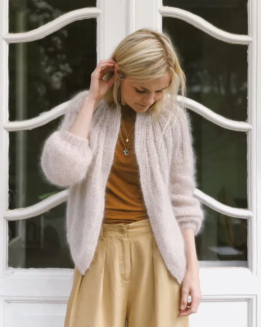 Hovedbilde PetiteKnit Sunday Cardigan - Mohair Edition