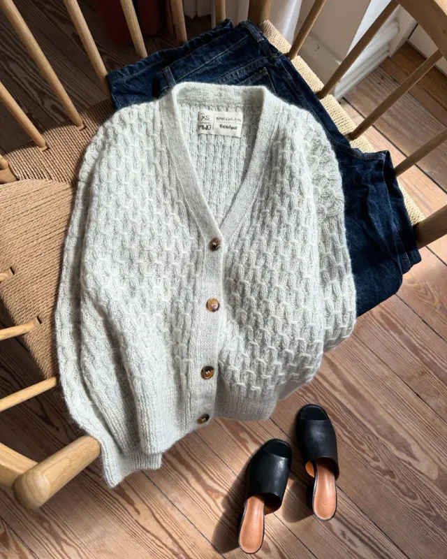 PetiteKnit Jenny Jacket V-neck