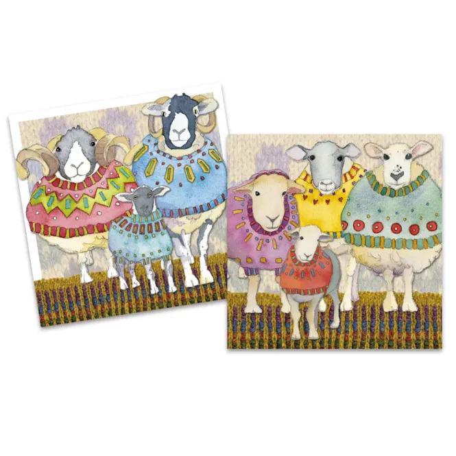 Hovedbilde Emma Ball Mini kort - Sheep in Sweaters