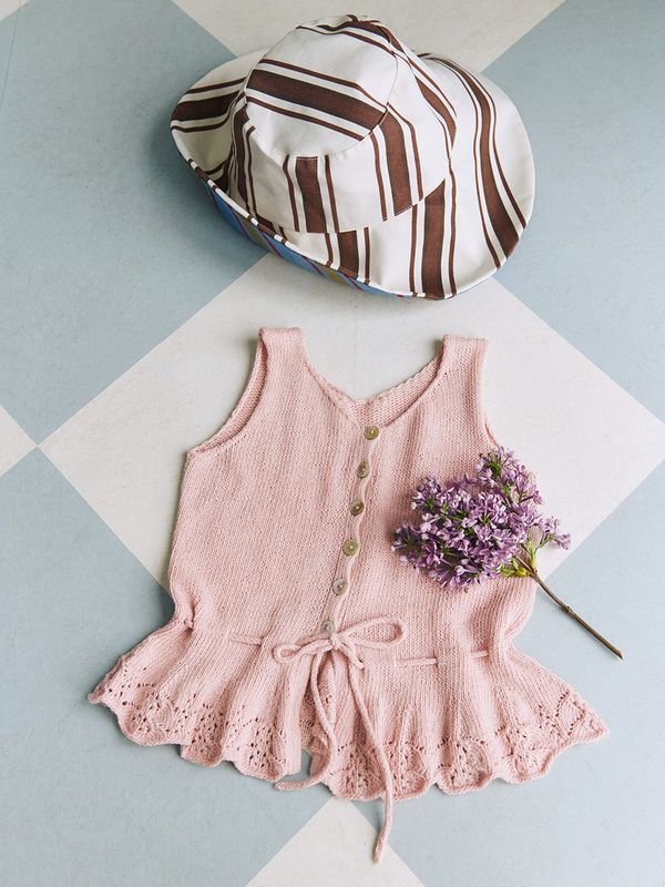 Sandnesgarn Adeline Top Junior