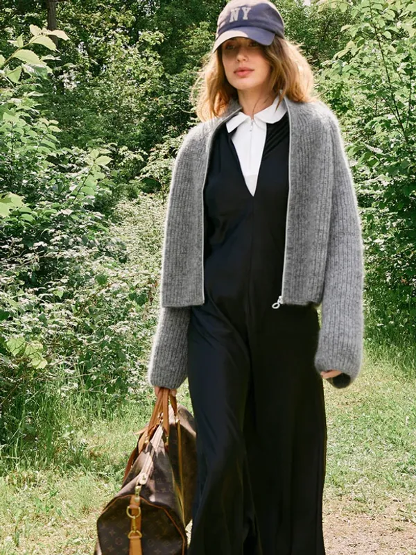 SandnesGarn Tia Zipper Jacket garnpakke
